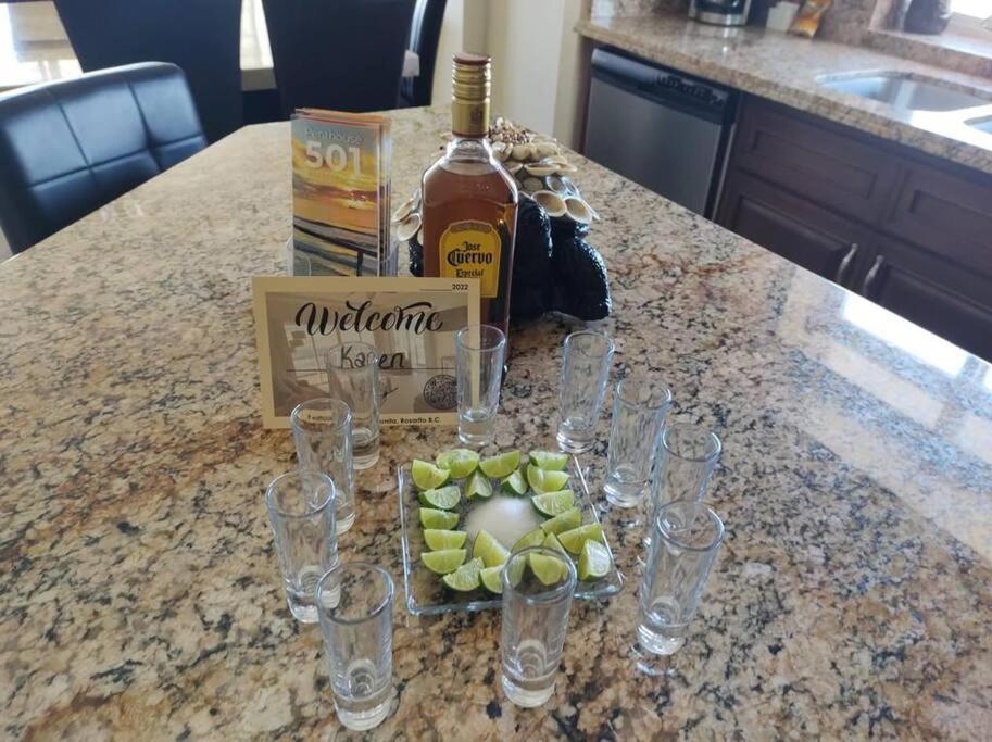 Access - Beach Penthouse Papas And Beer 2 Miles Wifi Rosarito Dış mekan fotoğraf